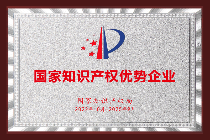 國家知識產權優(yōu)勢企業(yè)